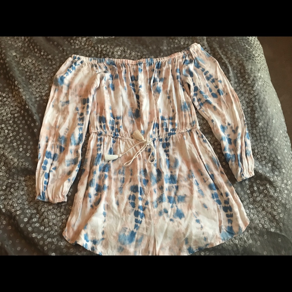 Forever 21 tie die romper